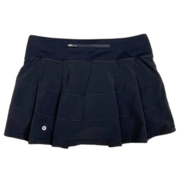 Lululemon Pace Rival Skirt Mid-Rise (Regular) *Black - Picture 4 of 10